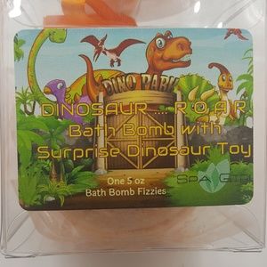 DINOSAUR Bath Bomb For Kids With Surprise Toy